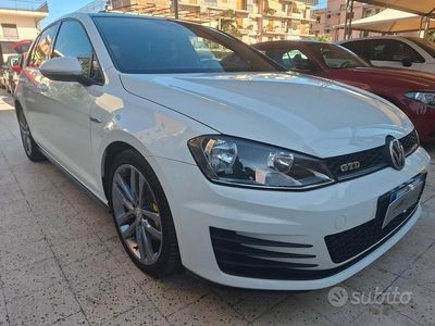 Usata VW Golf VII GTD 184 CV (135 kW) 2014 Bianco Berlina