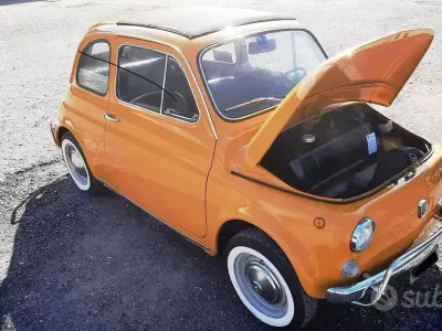 Occasion Fiat 500 Lusso 1970 Geel Hatchback