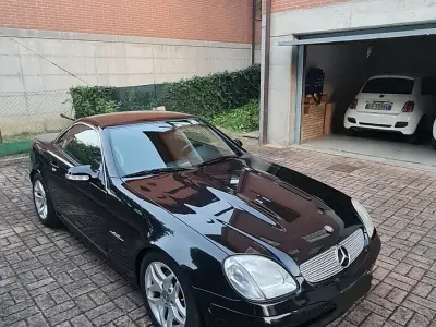 Usata Mercedes SLK200 Edition 163 CV (119 kW) 2003 Nero Cabrio