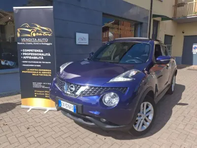 Usata Nissan Juke Acenta 116 CV (85 kW) 2014 Blu/azzurro SUV