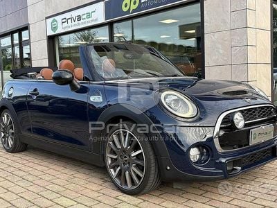 Usata Mini Cooper SD Cabriolet Hype 170 CV (125 kW) 2019 Blu Cabrio