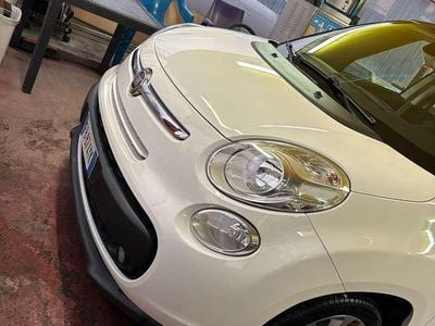 Usata Fiat 500L Living 84 CV (61 kW) 2015 Bianco Monovolume