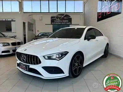 Usata Mercedes CLA200 Premium 163 CV (119 kW) 2020 Bianco Coupé