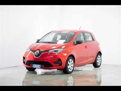 Begagnad Renault Zoe Life 80 kW (109 HK) 2020 Röd Halvkombi