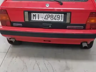 Usata Lancia 2000 196 CV (144 kW) 1989 Rosso Berlina