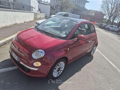 Usata Fiat 500 Lounge 69 CV (50 kW) 2014 Rosso Utilitaria