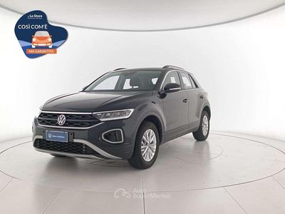 Deep black perlato Usata 2024 VW T-Roc Life SUV | 26.300 € (Buon prezzo)