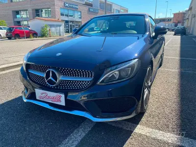 Usata Mercedes C220 Premium Plus 170 CV (125 kW) 2017 Bluazzurro Cabrio