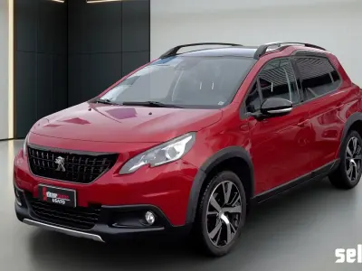 Usata Peugeot 2008 GT-line 131 CV (96 kW) 2019 Rosso SUV