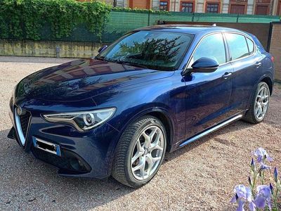 Usata Alfa Romeo Stelvio 179 CV (131 kW) 2018 Blu/azzurro SUV