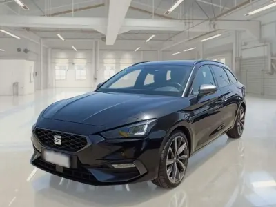 Usata Seat Leon ST FR 150 CV (110 kW) 2022 Nero Station wagon