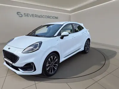 Usata Ford Puma ST-Line 155 CV (114 kW) 2022 Bianco frozen SUV