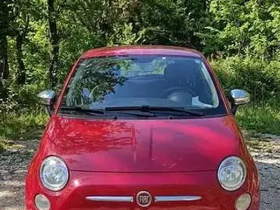 Usata Fiat 500 Lounge 69 CV (50 kW) 2007 Rosso Berlina