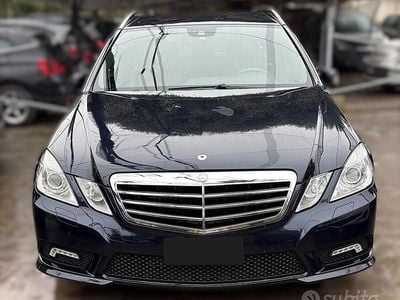 Usata Mercedes E350 AMG 231 CV (169 kW) 2010 Blu Station wagon
