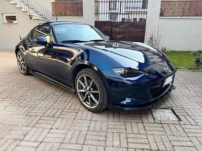 Usata Mazda MX5 Inclusive 184 CV (135 kW) 2022 Blu Cabrio