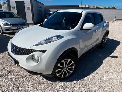 Usata Nissan Juke Tekna 110 CV (80 kW) 2013 Bianco SUV