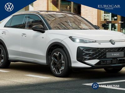 Nuova VW T-Roc Life 150 CV (110 kW) 2025 Pure white nero SUV
