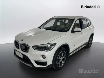 Usata BMW X1 xLine 116 CV (85 kW) 2016 Alpin white pastello SUV