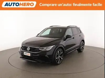 Usata VW Tiguan R-line 190 CV (139 kW) 2021 Nero SUV
