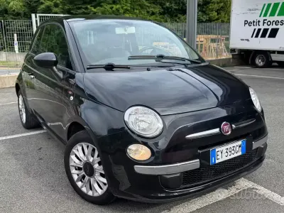 Usata Fiat 500 Lounge 69 CV (50 kW) 2015 Nero Berlina