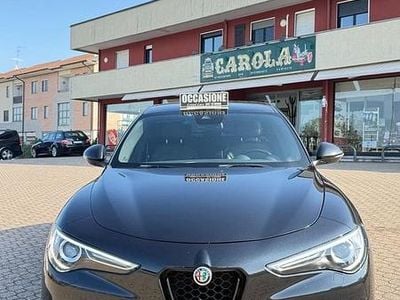 Usata Alfa Romeo Stelvio 190 CV (139 kW) 2022 Nero SUV