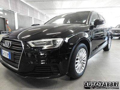 Usata Audi A3 116 CV (85 kW) 2018 Nero Berlina