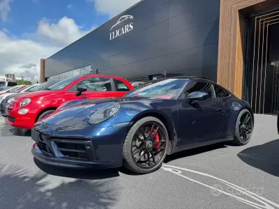 Usata Porsche 911 Carrera 4 GTS 480 CV (353 kW) 2021 Blu metallizzato Coupé
