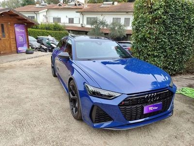 Usata Audi RS6 Performance 630 CV (463 kW) 2024 Blu Station wagon