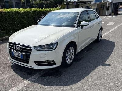 Usata Audi A3 Business 110 CV (80 kW) 2015 Bianco Berlina
