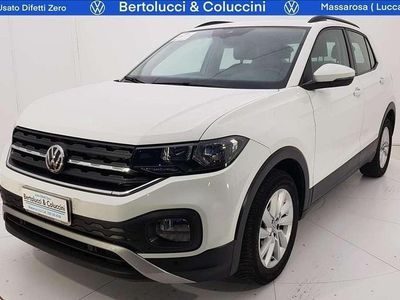 Usata VW T-Cross Style 95 CV (69 kW) 2019 Bianco pastello SUV