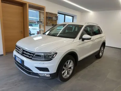Usata VW Tiguan Executive 190 CV (139 kW) 2017 Bianco SUV