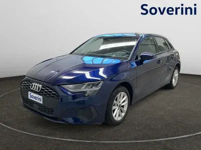 Usata Audi A3 Sportback g-tron Business 131 CV (96 kW) 2024 Blu Utilitaria