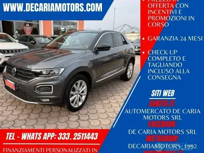 Usata VW T-Roc Advance 116 CV (85 kW) 2018 Grigio SUV