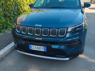 Usata Jeep Compass 130 CV (95 kW) 2024 Blu SUV