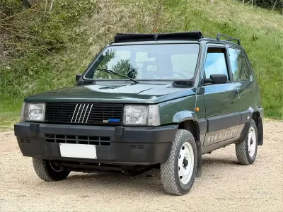 Usata Fiat Panda 4x4 50 CV (36 kW) 1988 Verde Utilitaria