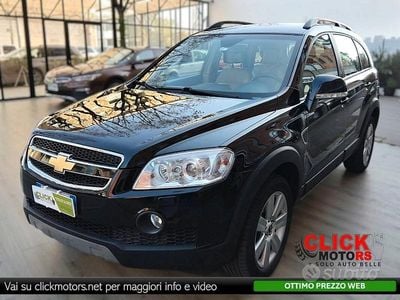 Usata Chevrolet Captiva LT 150 CV (110 kW) 2007 Nero SUV