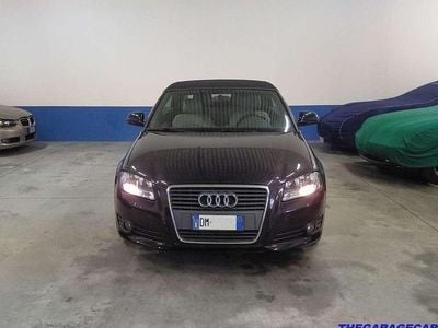 Usata Audi A3 Cabriolet Ambition 200 CV (147 kW) 2008 Nero Cabrio