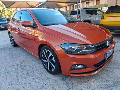 Usata VW Polo 95 CV (69 kW) 2018 Arancione Utilitaria