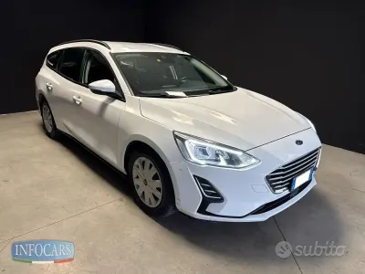 Usata Ford Focus 95 CV (69 kW) 2019 Bianco pastello Station wagon