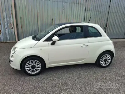Usata Fiat 500 Lounge 69 CV (50 kW) 2016 Bianco Berlina
