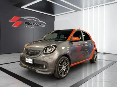Usata Smart ForFour Brabus 109 CV (80 kW) 2017 Grigio Utilitaria