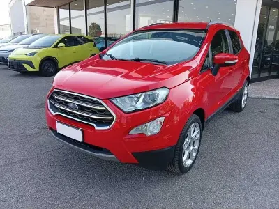 Usata Ford Ecosport Titanium 125 CV (91 kW) 2020 Rosso SUV