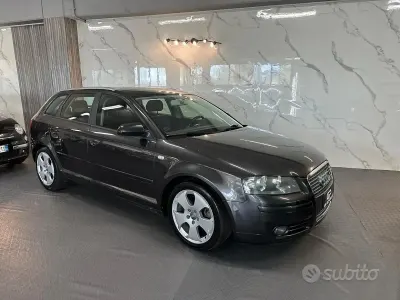 Usata Audi A3 Ambition 170 CV (125 kW) 2008 Grigio Utilitaria