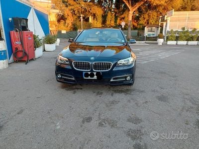 Begagnad BMW 525 Efficient Dynamics 218 HK (160 kW) 2014 Blå Kombi