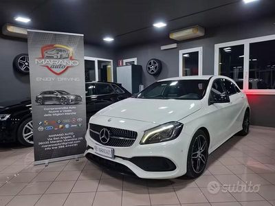 Usata Mercedes A180 Premium 109 CV (80 kW) 2017 Bianco Berlina