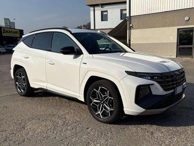 Usata Hyundai Tucson Advanced 179 CV (131 kW) 2023 Serenity white SUV