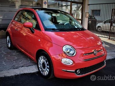 Usata Fiat 500 Lounge 69 CV (50 kW) 2016 Arancione Berlina