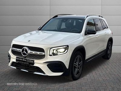 Usata Mercedes GLB200 Premium 150 CV (110 kW) 2022 Bianco calcite SUV