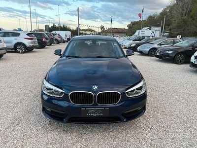 Usata BMW 116 Advantage 116 CV (85 kW) 2015 Blu Utilitaria