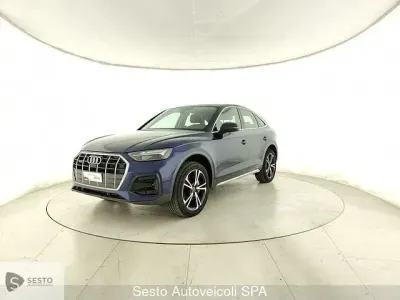 Usata Audi Q5 Sportback Advanced 299 CV (219 kW) 2024 Blu/azzurro SUV